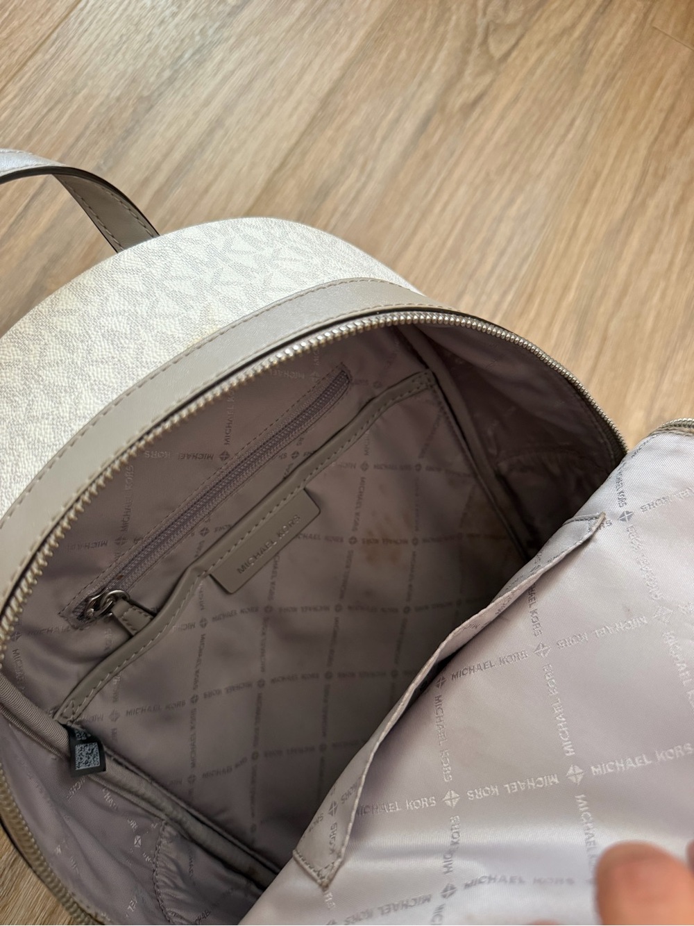 Michael Kors Kenly Medium Logo Backpack - Picture 5 of 5